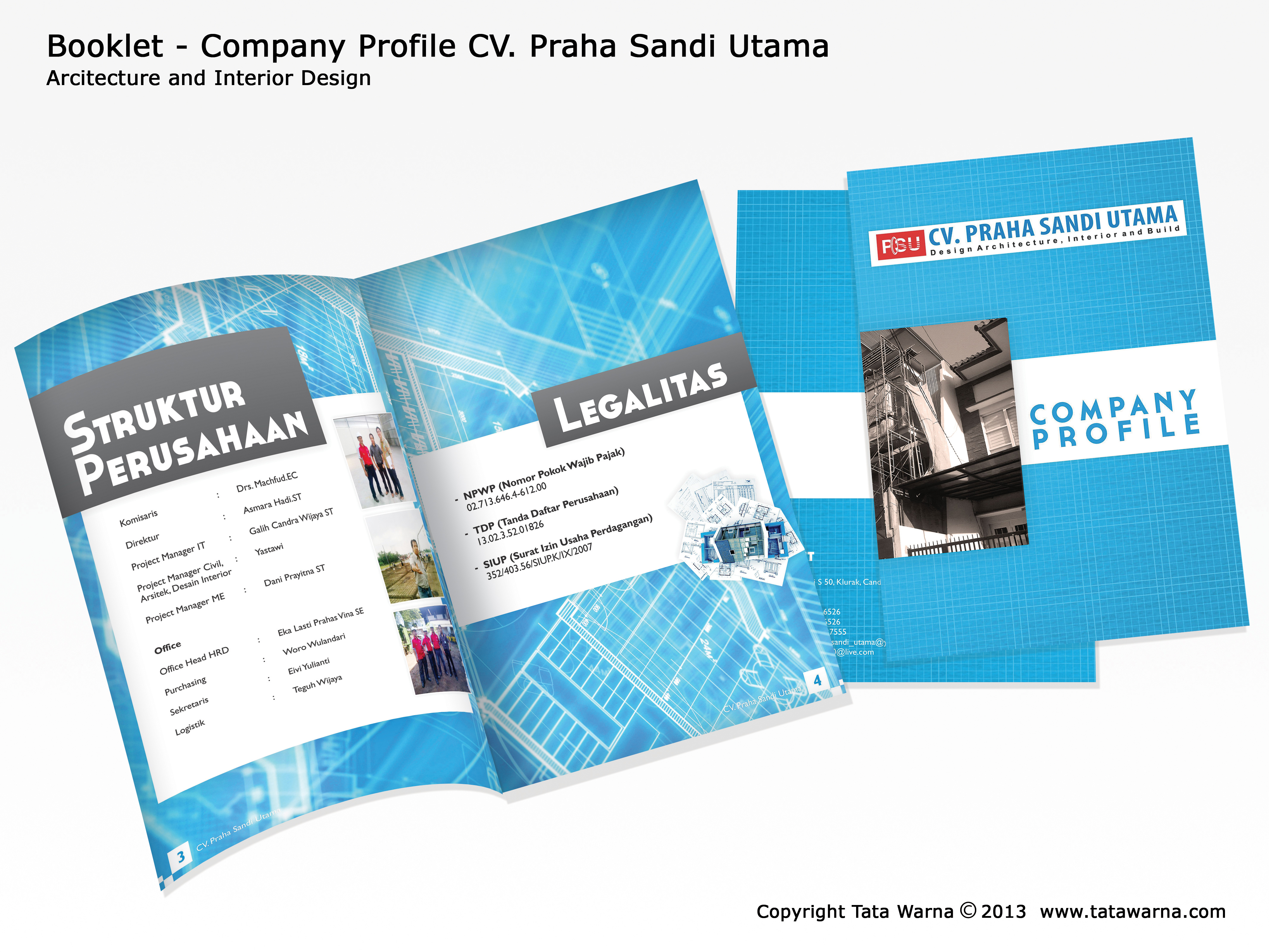 Desain Company Profile – Booklet – Arcitecture and 